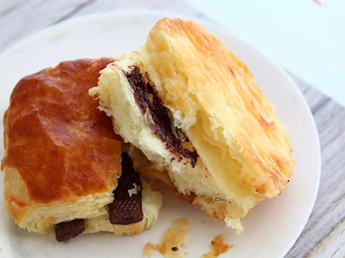 Chocoladebroodjes of chocolatines - foto 4