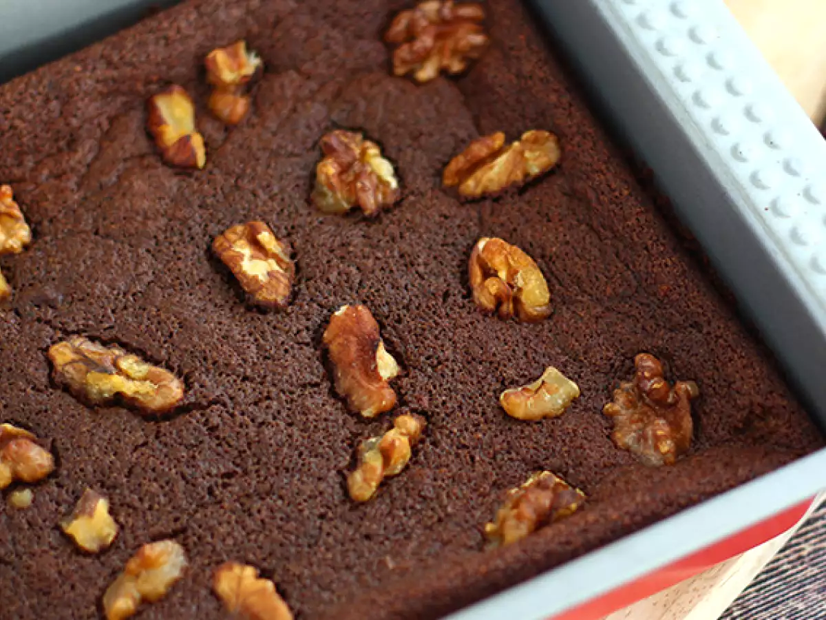 Chocoladebrownie zonder boter - foto 4