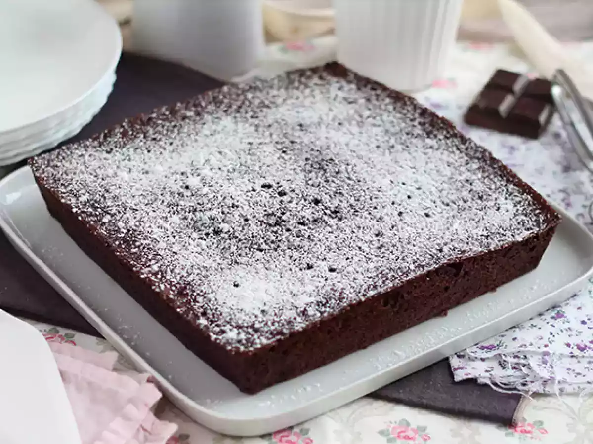 Chocoladecake in de magnetron in 5 minuten. - foto 5