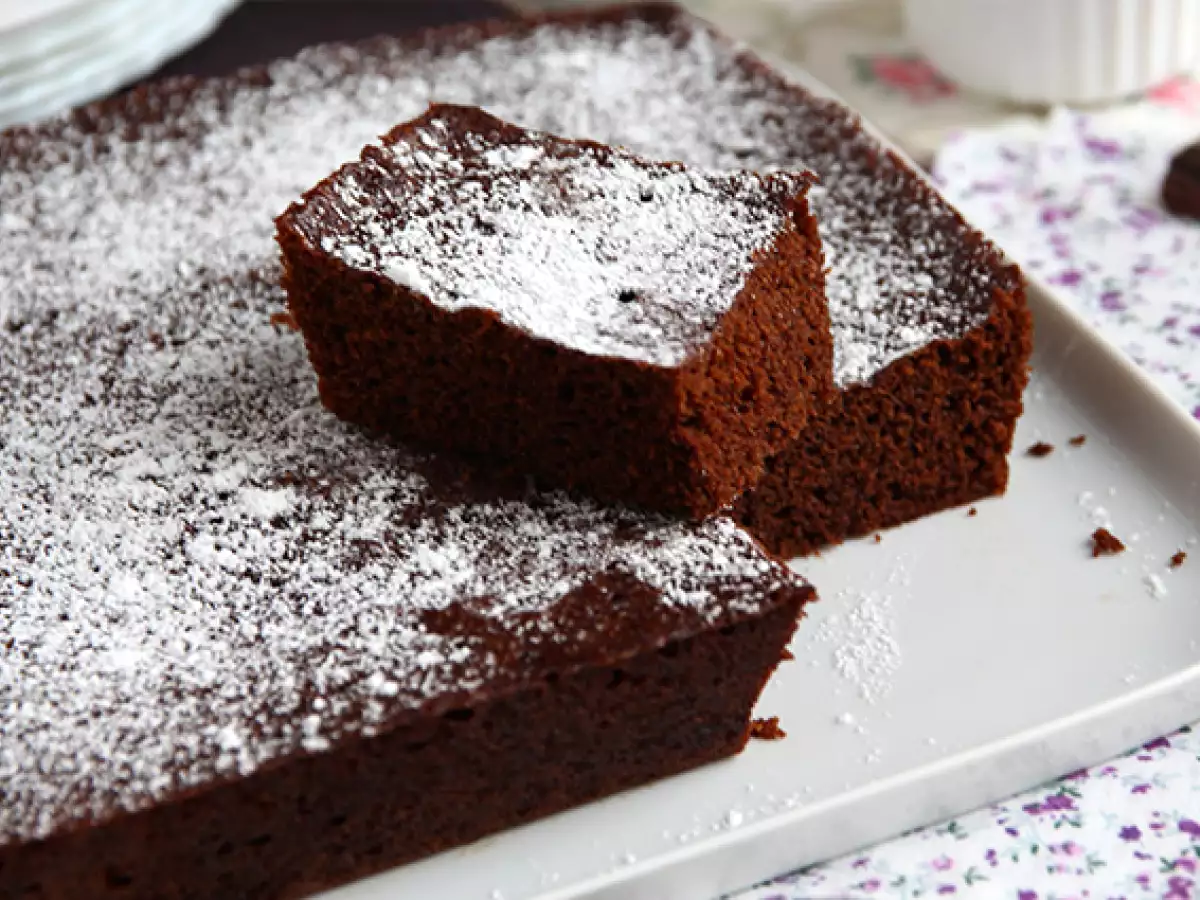 Chocoladecake uit de magnetron in 5 minuten