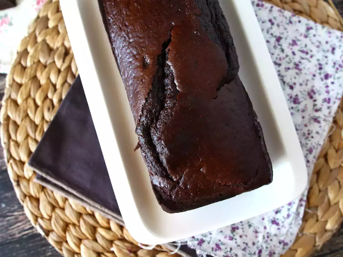 Chocoladecake zonder eieren en boter! - foto 3