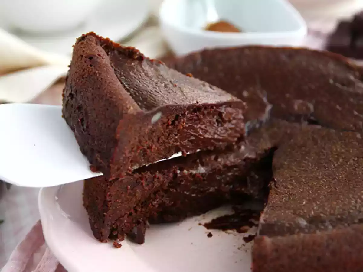 Chocoladefondant met gezouten boterkaramel - foto 5
