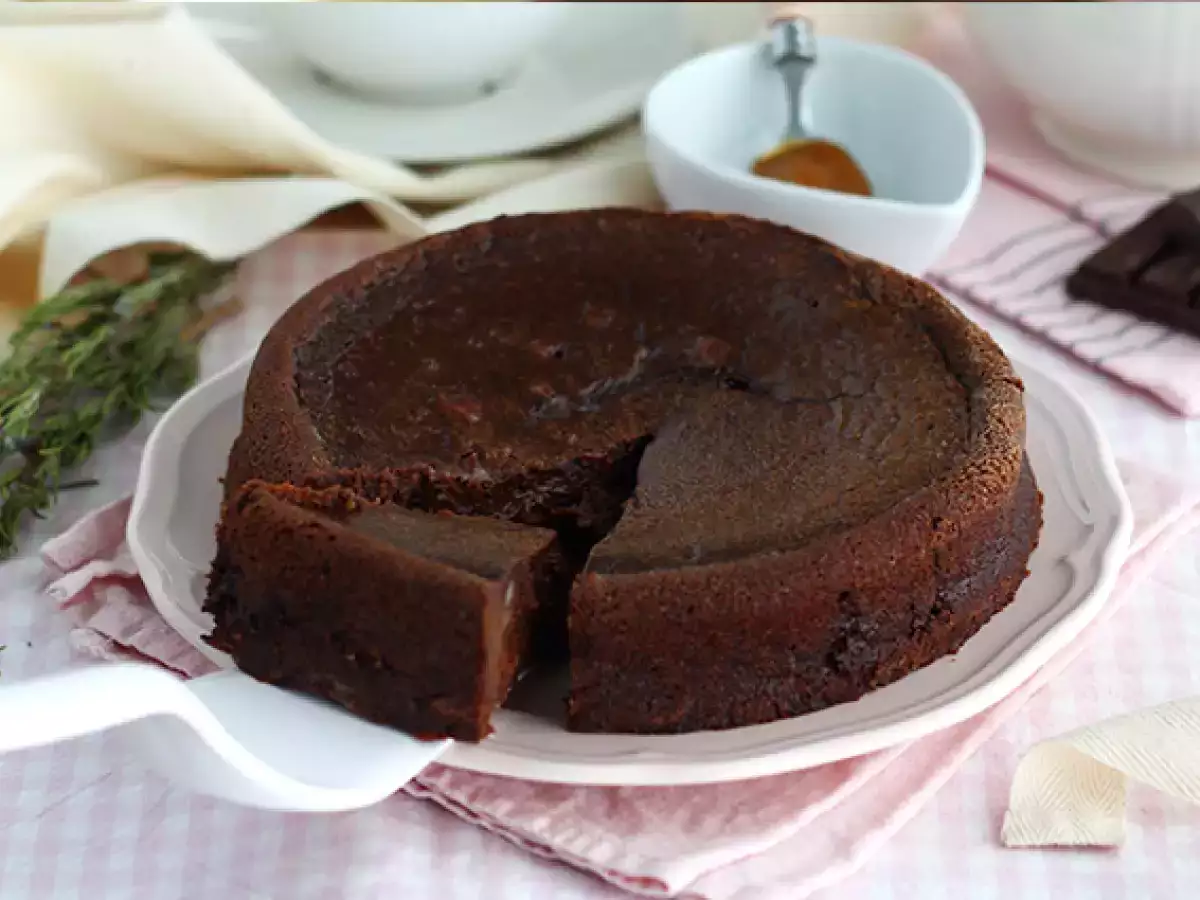 Chocoladefondant met gezouten karamel - foto 4