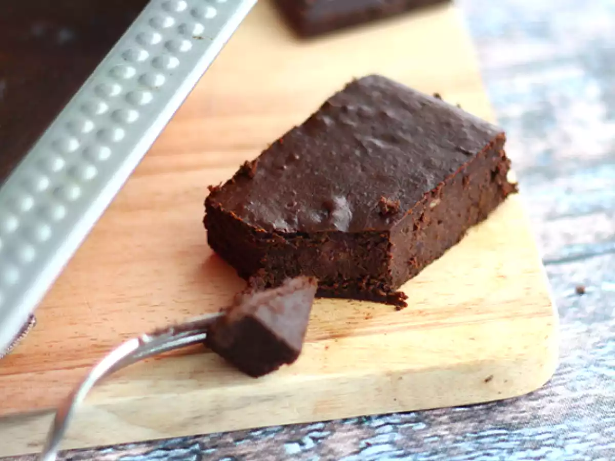 Chocoladefondant met rode bonen - Glutenvrij / Lactosevrij - foto 4