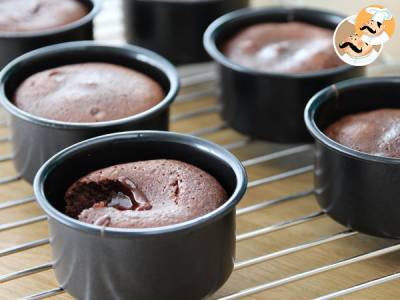 Chocoladefondant met ultra vloeibare kern, stap voor stap - foto 5