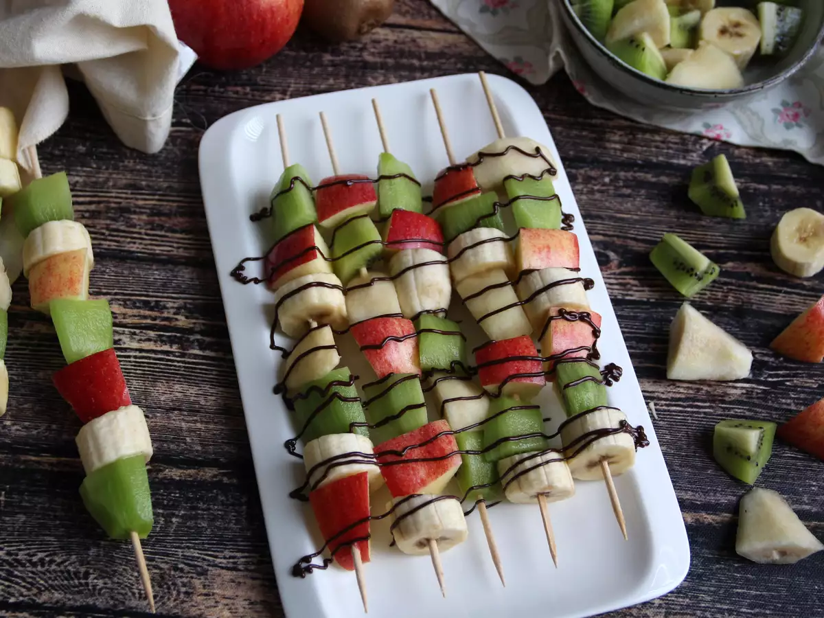 Chocoladefruitspiesjes voor een extra frisse afsluiting van je maaltijd! - foto 3