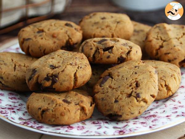 Chocoladekoekjes met chocoladestukjes (veganistisch en glutenvrij) - foto 2