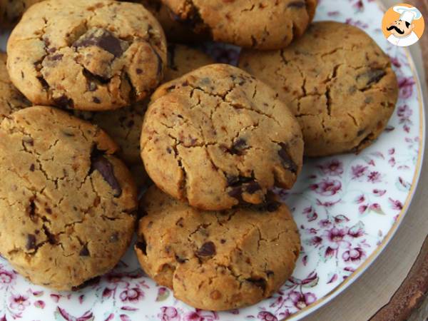 Chocoladekoekjes met chocoladestukjes (veganistisch en glutenvrij) - foto 4