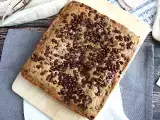 Chocoladekoekjescake met chocoladestukjes, foto 1