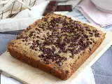 Chocoladekoekjescake met chocoladestukjes, foto 3