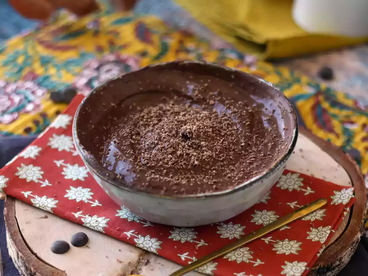 Chocolademousse met wei-eiwit - foto 2