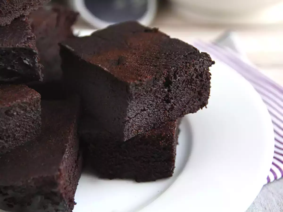 Chocoladetaart zonder eieren, zonder oven en zonder lactose - foto 3