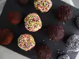 Chocoladetruffels met een feestelijk laagje, foto 2
