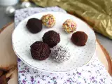 Chocoladetruffels met een feestelijk laagje, foto 3