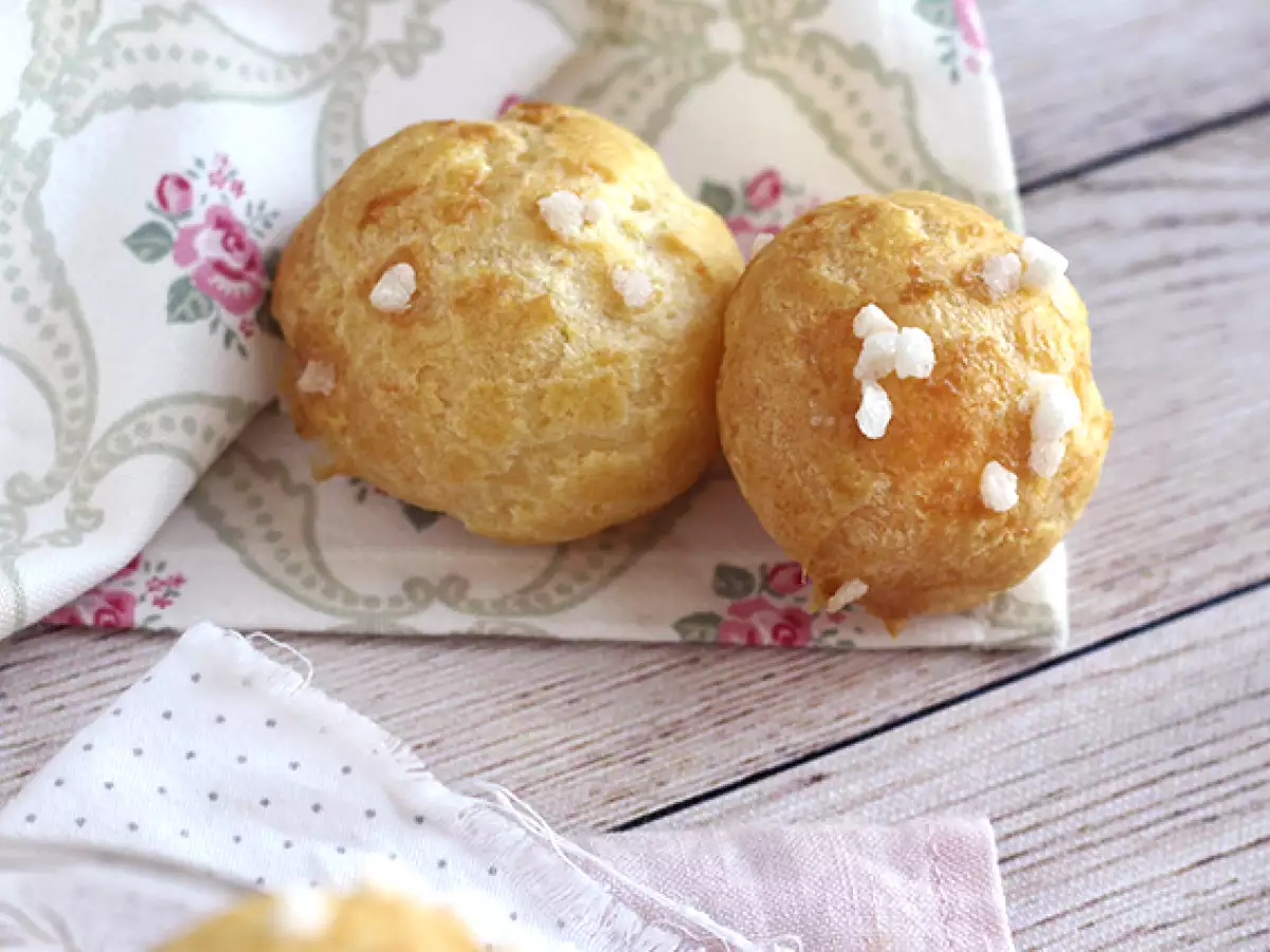 Chouquettes: Franse soezen met parelsuiker - foto 3