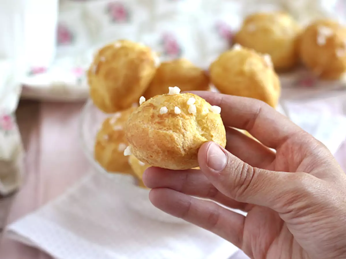 Chouquettes: Franse soezen met parelsuiker - foto 4