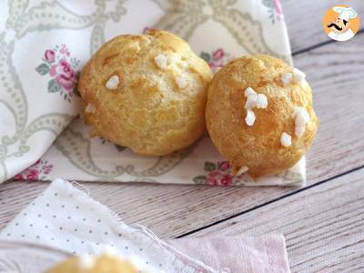 Chouquettes, soezen met geparelde suiker - foto 3