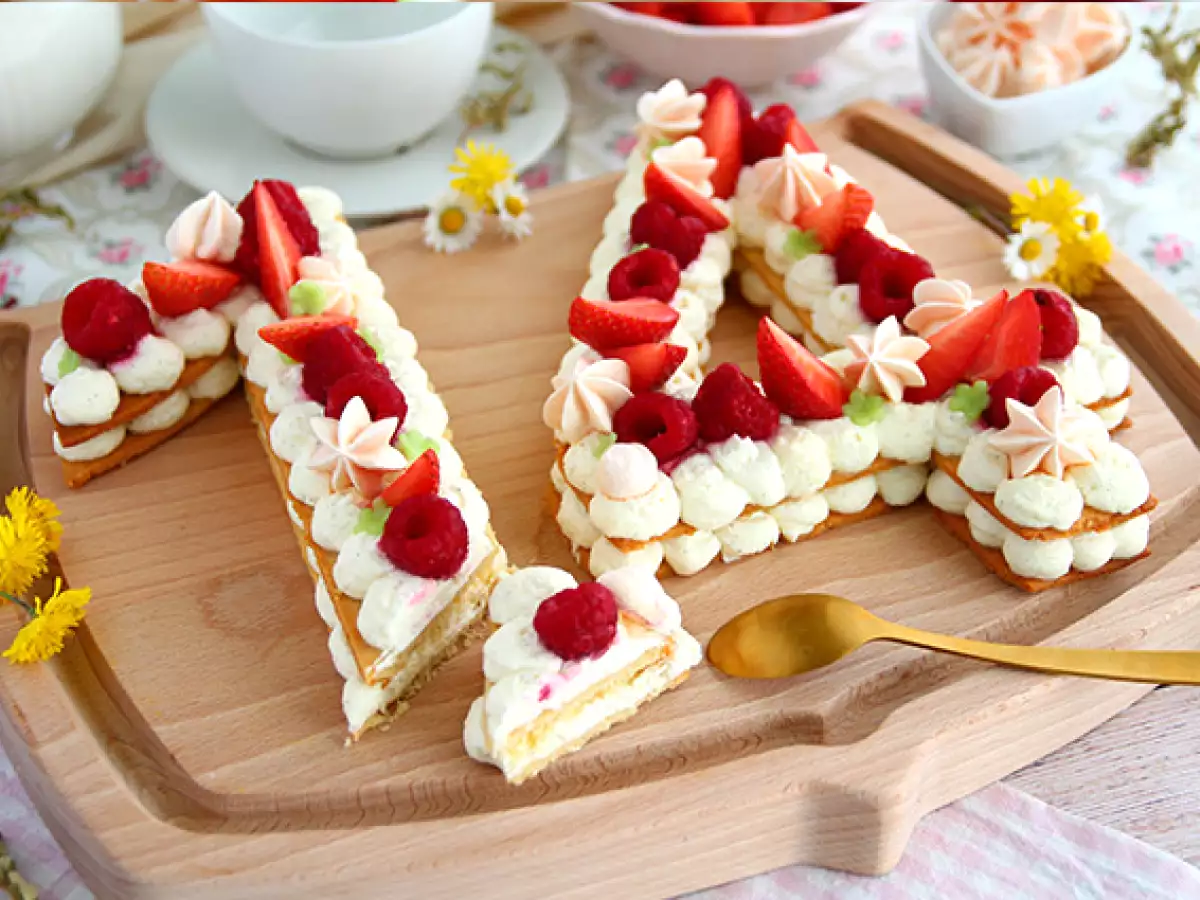 Cijfertaart (number cake) - foto 2