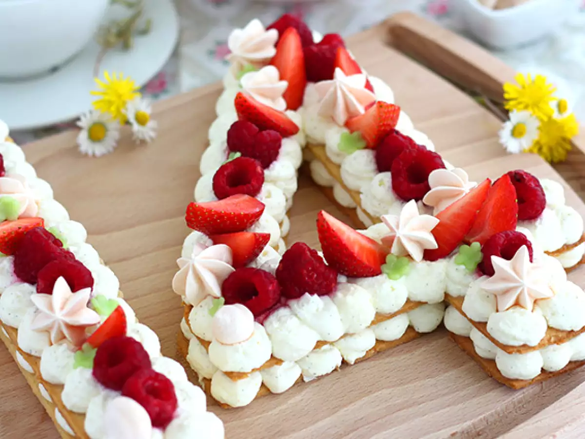 Cijfertaart (number cake) - foto 4