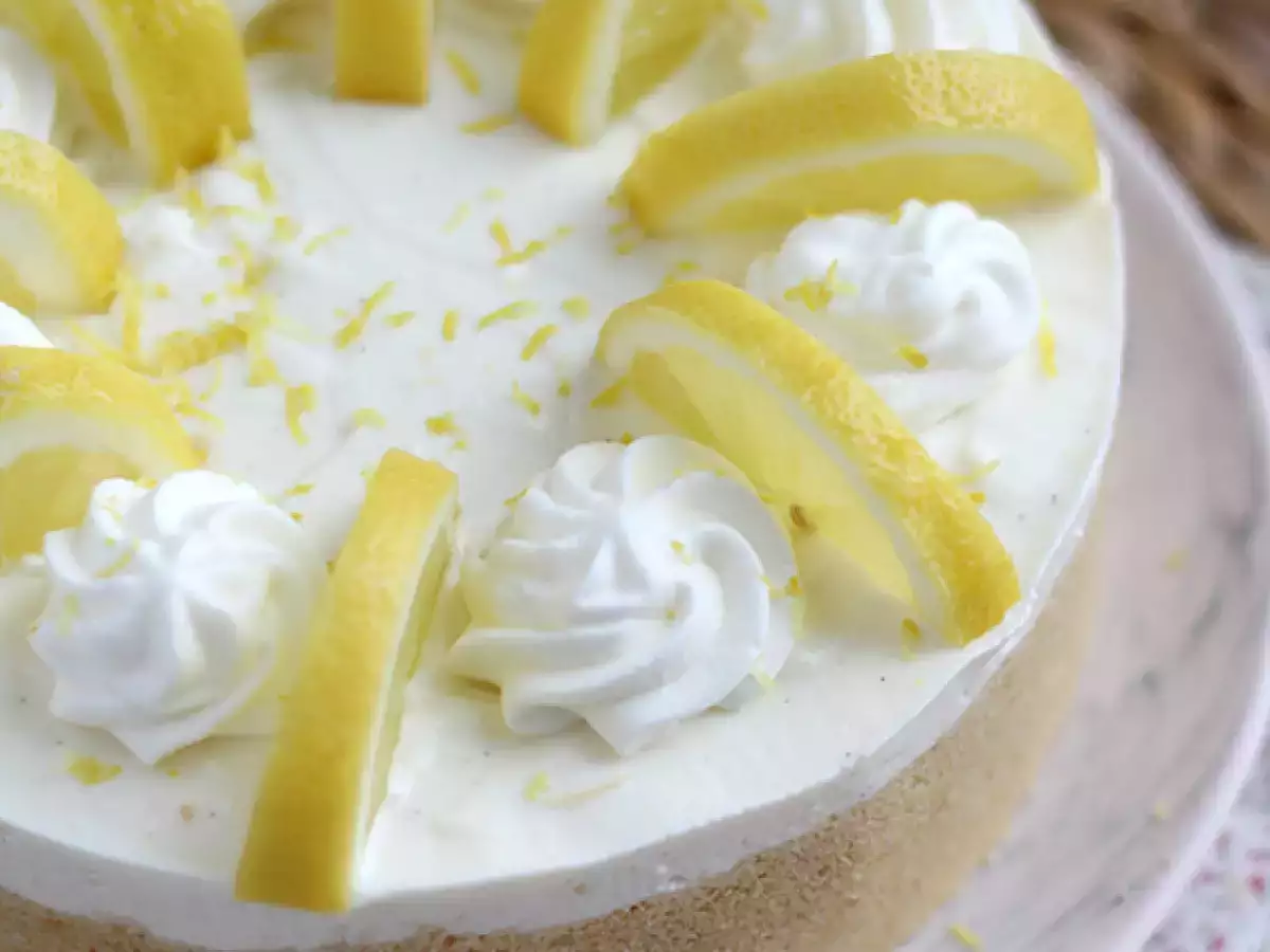 Citroen-cheesecake zonder oven - foto 3