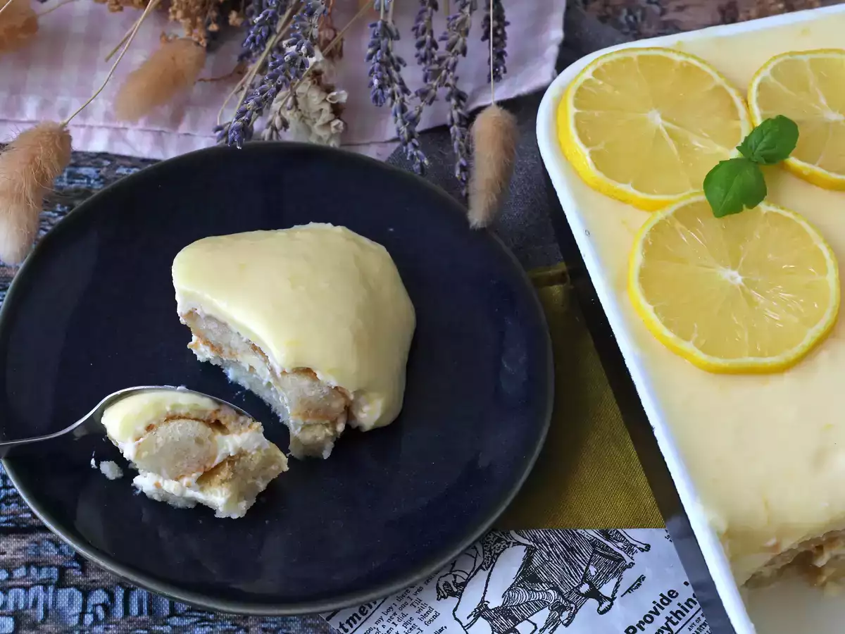 Citroentiramisu, een klassieker met een pittige twist