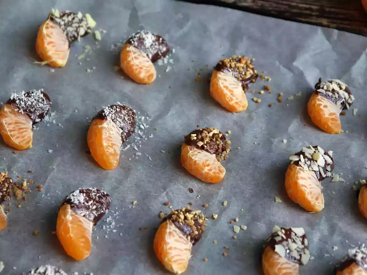 Clementines met chocolade: een express dessert dat fris en heerlijk is!