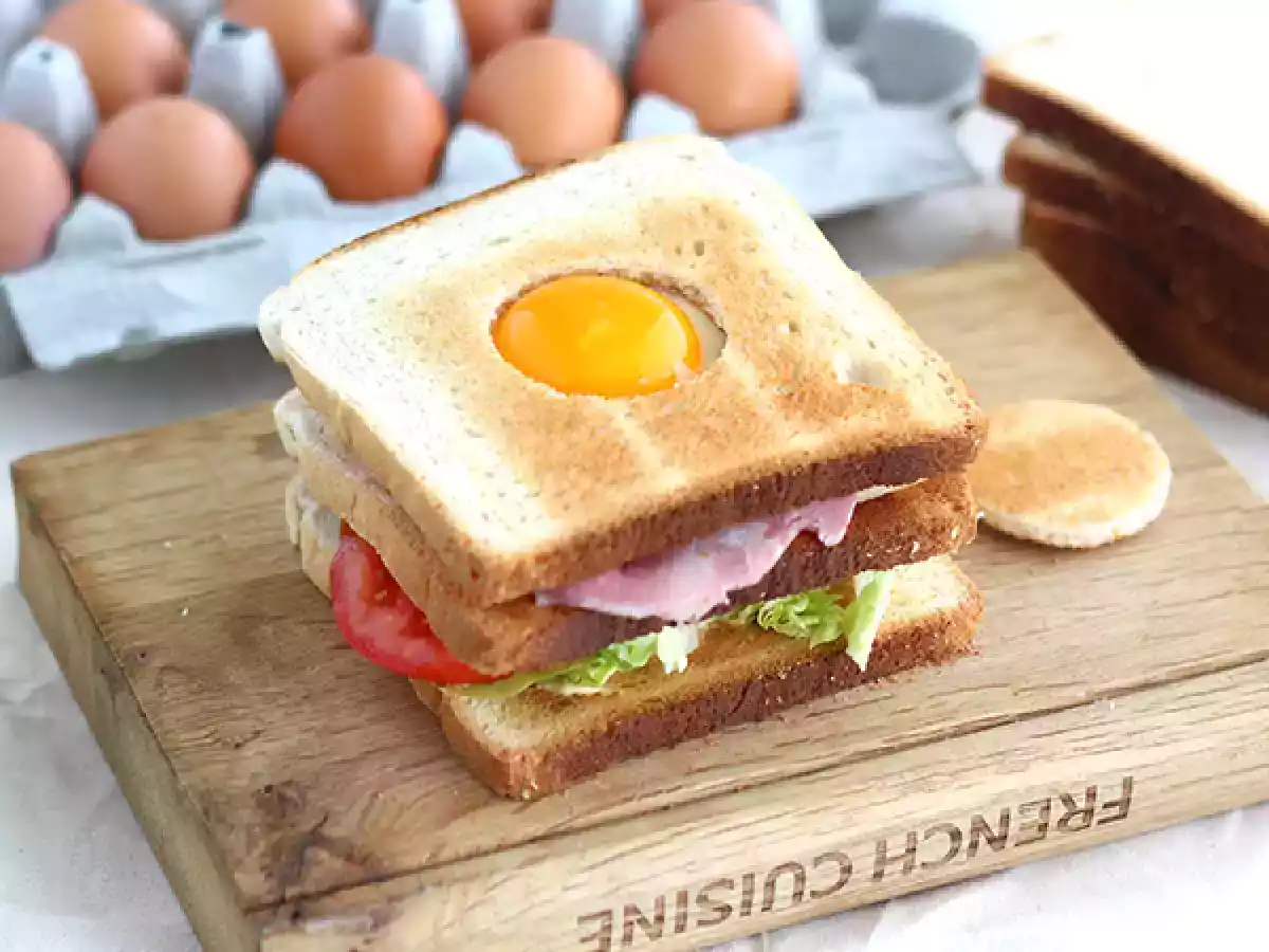 Club Sandwich met Ei