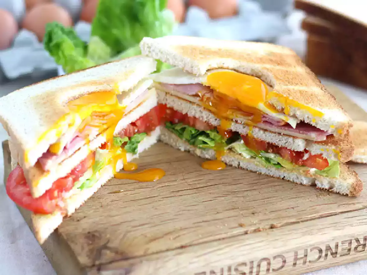 Club Sandwich met Ei - foto 2