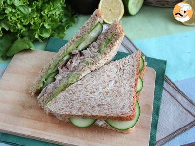 Club sandwich met tonijn en avocado - foto 4