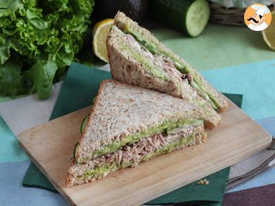 Club sandwich met tonijn en avocado - foto 5