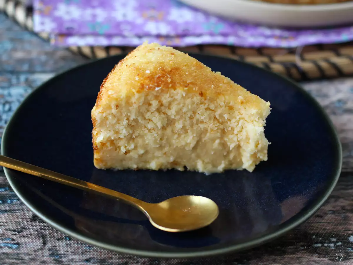 Cocos-flan met gecondenseerde melk: eenvoudig en smeltend in de mond - foto 3