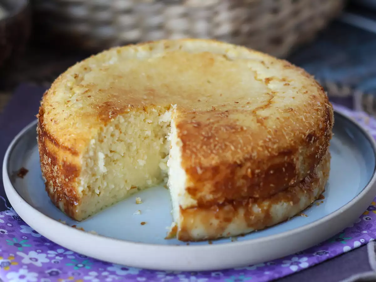 Cocos-flan met gecondenseerde melk: eenvoudig en smeltend in de mond - foto 5