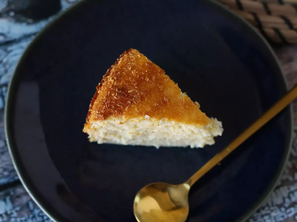Cocos-flan met gecondenseerde melk: eenvoudig en smeltend in de mond - foto 6