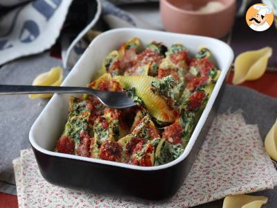 Conchiglioni gevuld met ricotta en spinazie: een onweerstaanbaar gebakken vegetarisch gerecht - foto 7