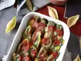 Conchiglioni gevuld met ricotta en spinazie: een onweerstaanbaar gebakken vegetarisch gerecht, foto 2