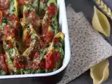 Conchiglioni gevuld met ricotta en spinazie: een onweerstaanbaar gebakken vegetarisch gerecht, foto 3