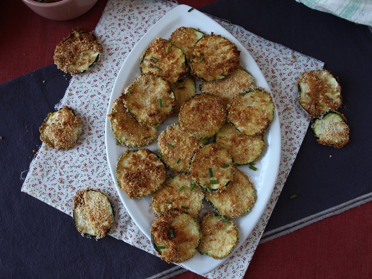 Courgette chips met Air Fryer - foto 2