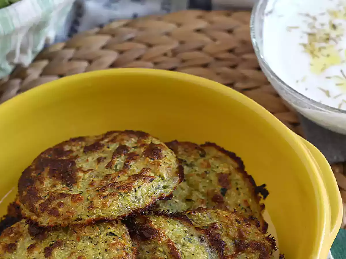 Courgette en feta galettes - foto 3