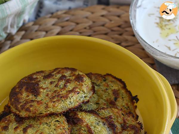 Courgette en feta galettes - foto 3