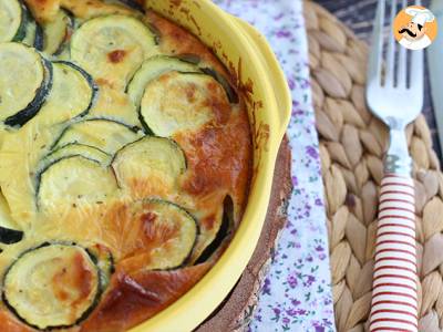 Courgette en geitenkaas clafoutis - foto 3