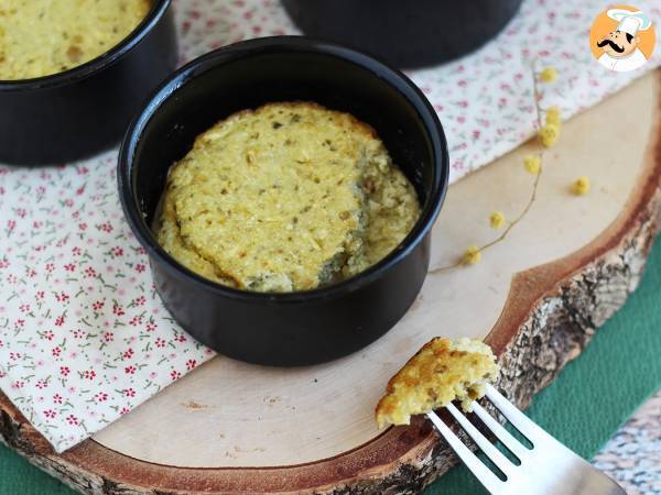 Courgette en pesto flans - glutenvrij - foto 3