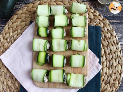 Courgette en sardinerolletjes