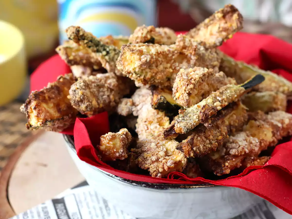 Courgette friet met Air fryer - foto 2