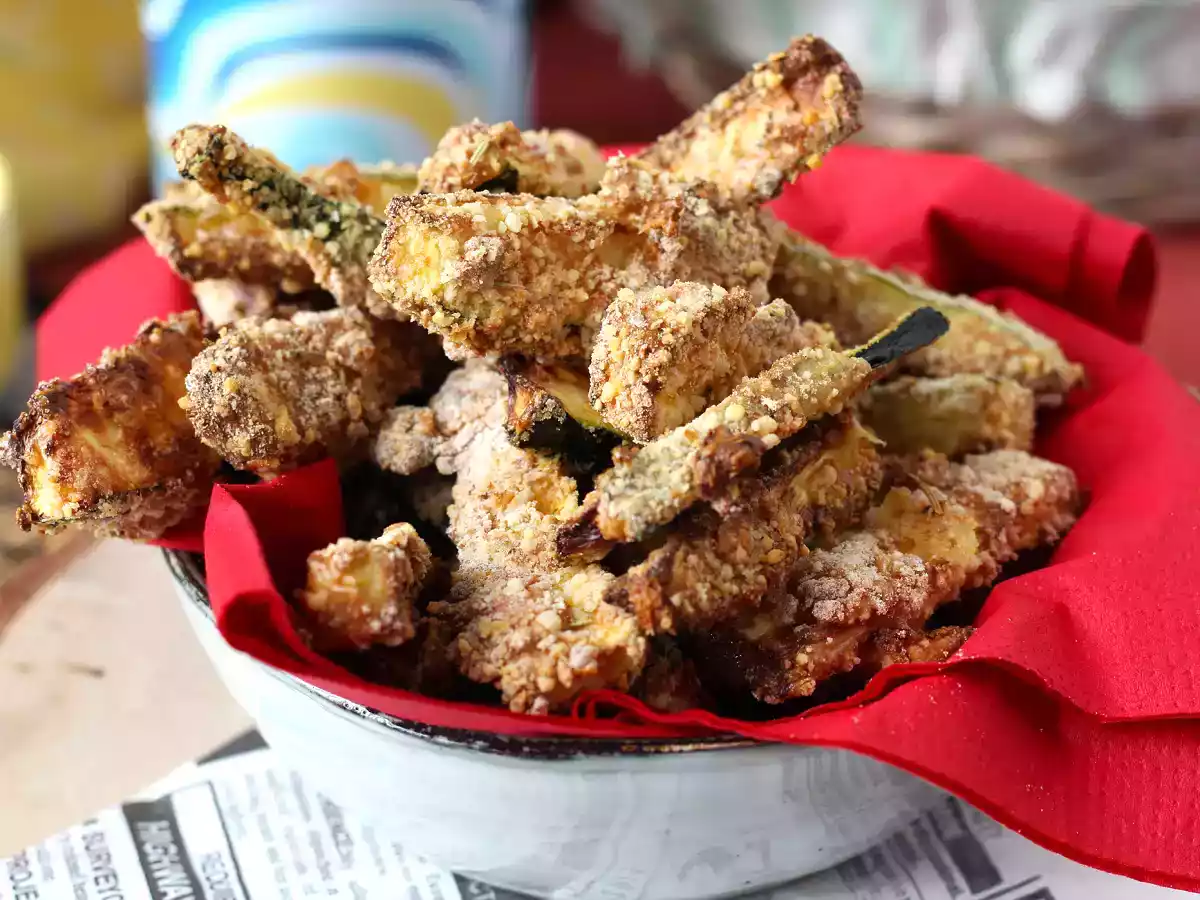 Courgette friet met Air fryer - foto 6