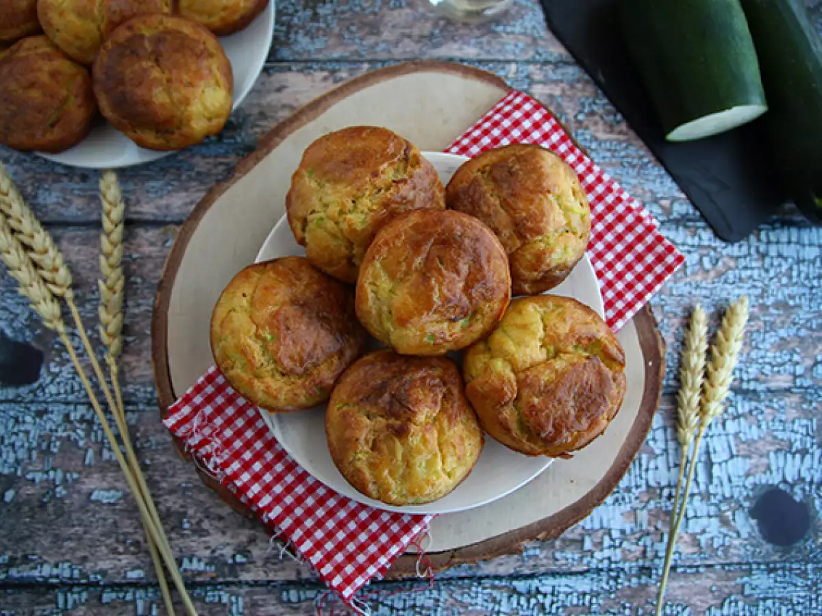 Courgette-geitenkaasmuffins - foto 2