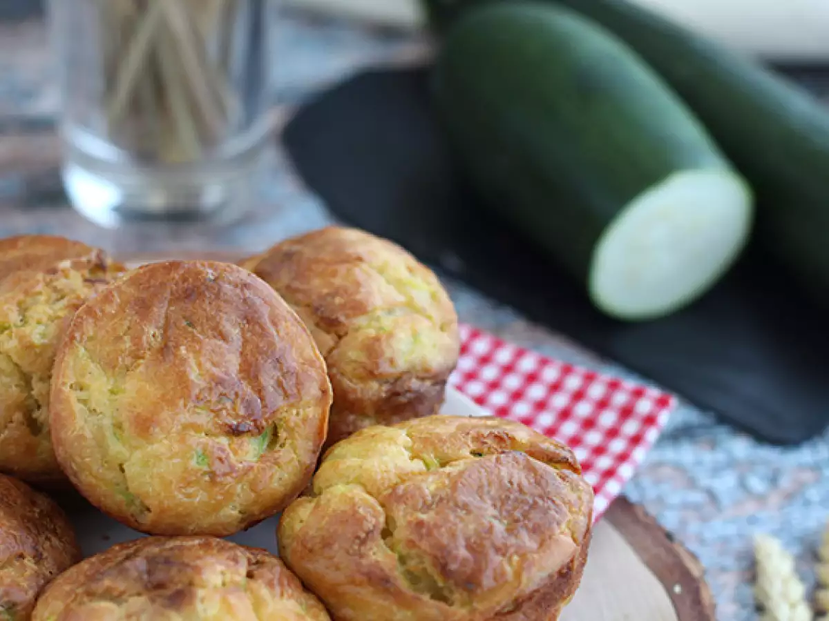 Courgette-geitenkaasmuffins - foto 3