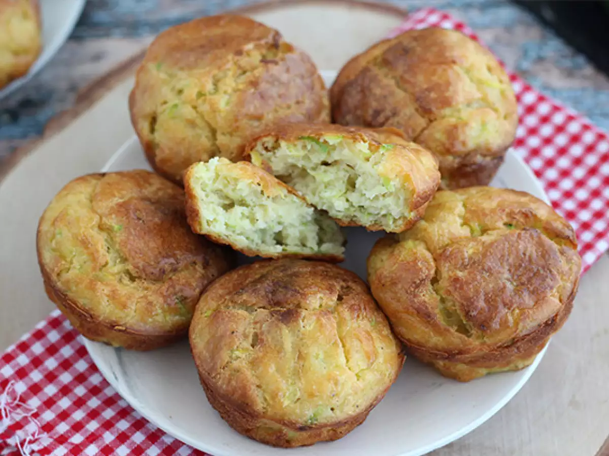 Courgette-geitenkaasmuffins - foto 4