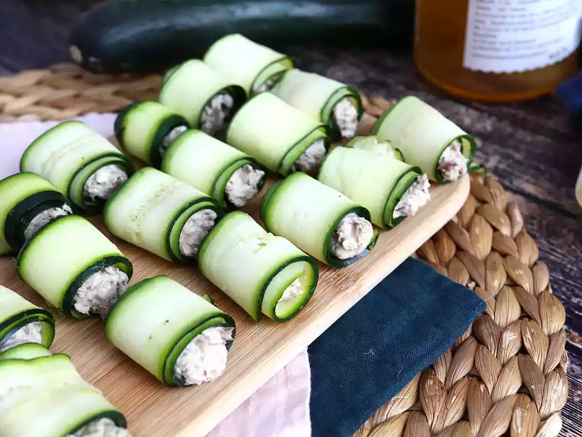 Courgette met sardines rolletjes - foto 2
