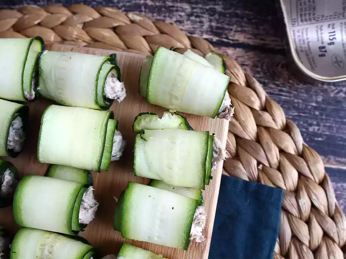 Courgette met sardines rolletjes - foto 3