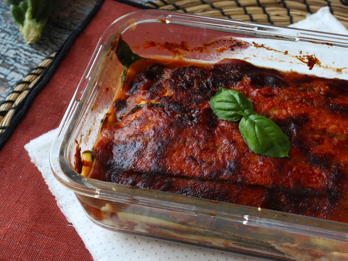 Courgette parmigiana in air fryer: snel, licht en knapperig